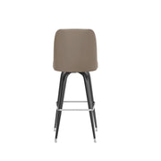 Beige Metal Bar Stool
