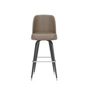 Beige Metal Bar Stool