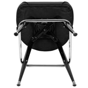Black Swivel Bucket Seat Stool