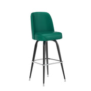 Green Metal Bar Stool