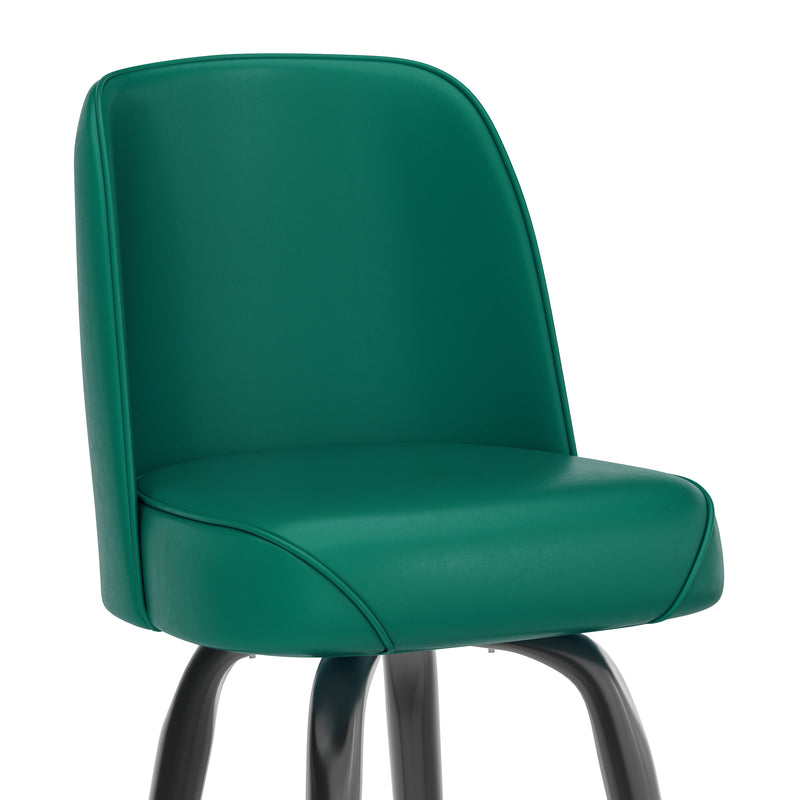Green Metal Bar Stool
