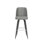 Gray Metal Bar Stool