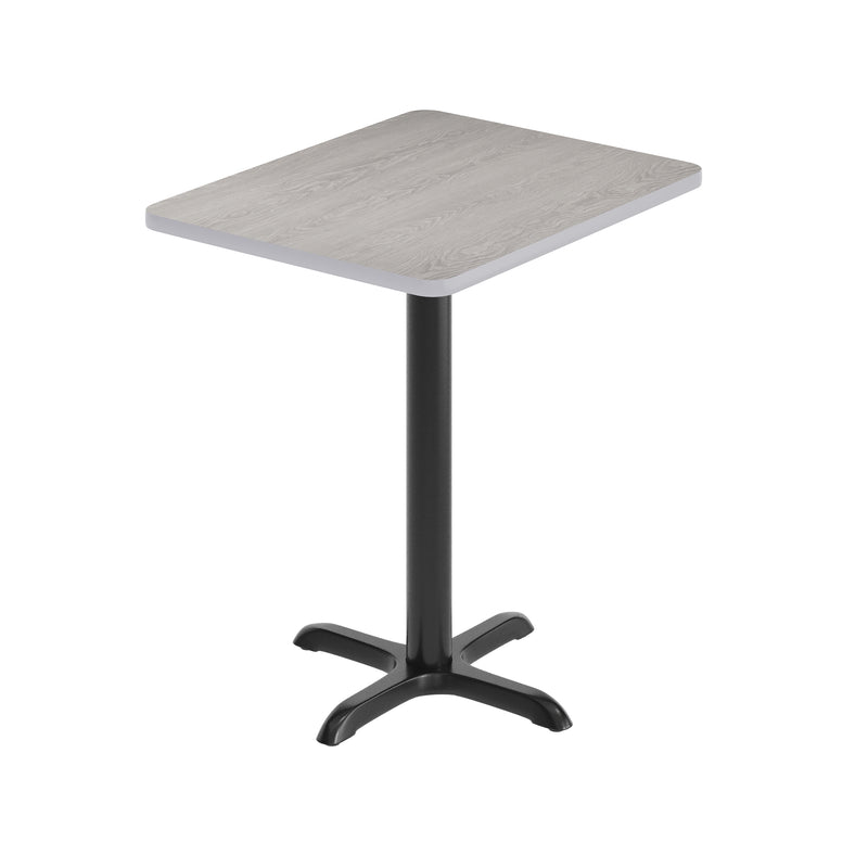 24x30 Gray Table Top & X Base