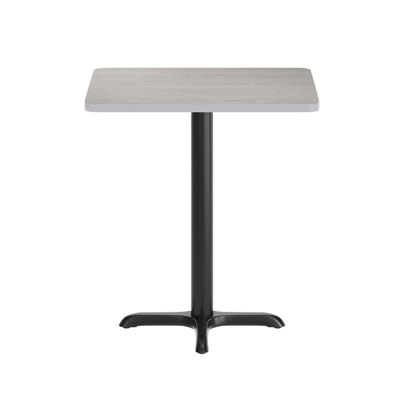 24x30 Gray Table Top & X Base