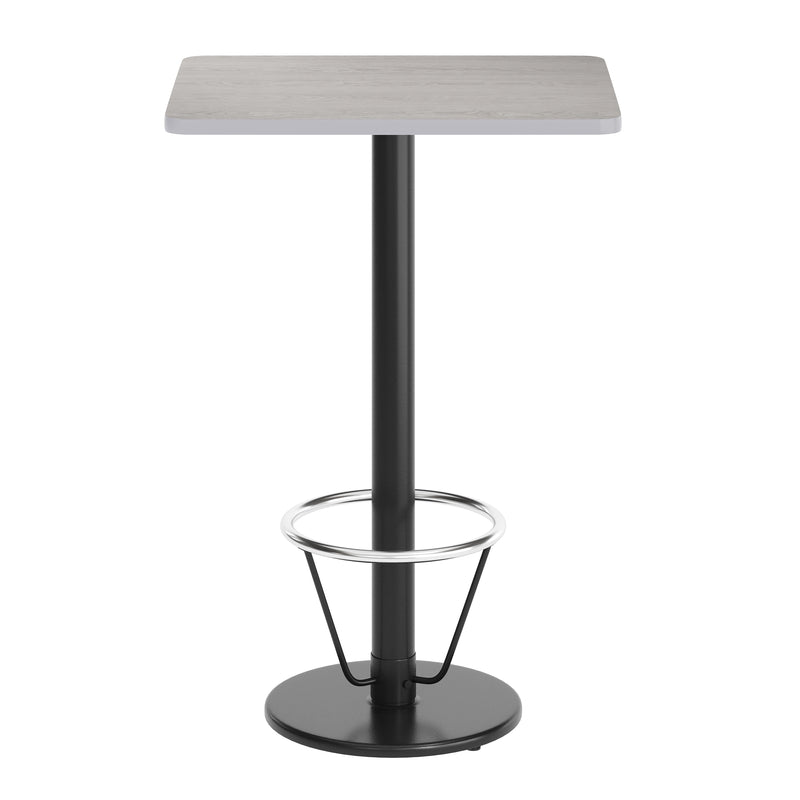 24x30 Gray Table Top & RD Base