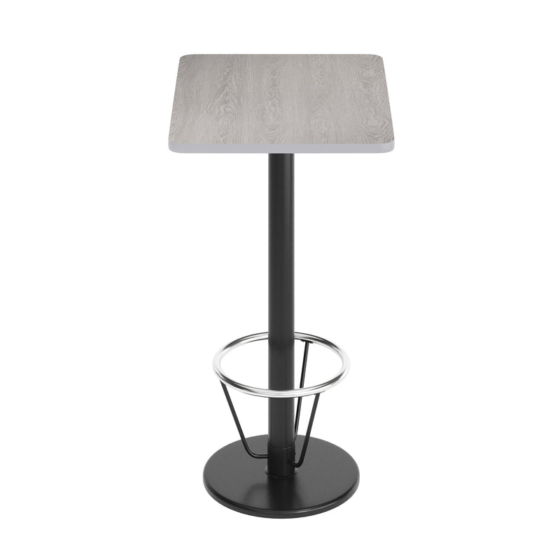 24x30 Gray Table Top & RD Base