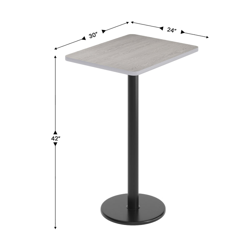24x30 Gray Table Top & RD Base