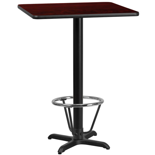 24SQ MA Laminate Table-X-Base