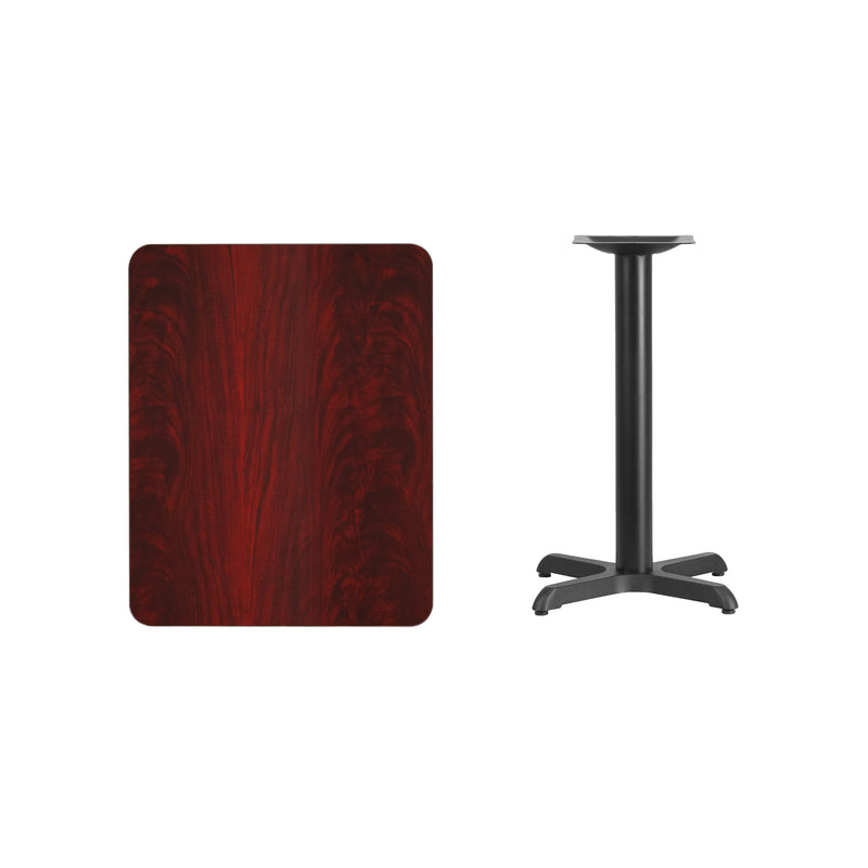 24x30 MA Laminate Table-X-Base