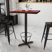 24x30 MA Laminate Table-X-Base
