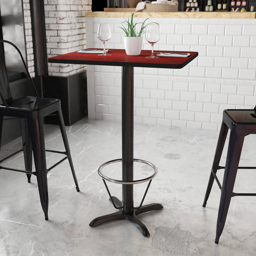 24x30 MA Laminate Table-X-Base