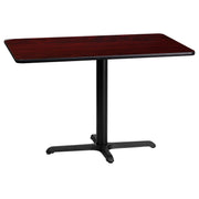 24x42 MA Laminate Table-X-Base