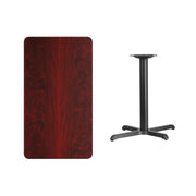 24x42 MA Laminate Table-X-Base