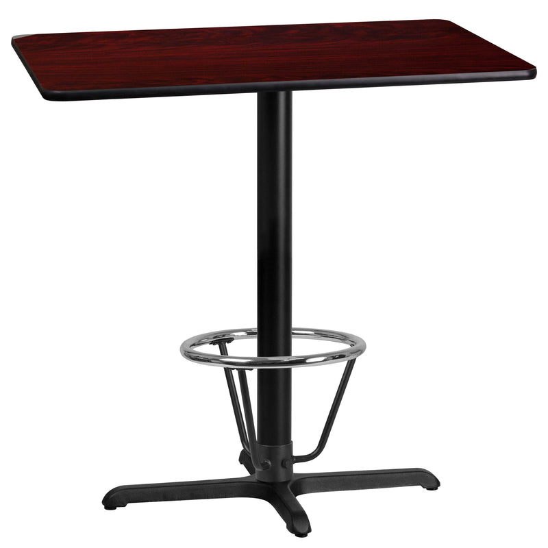 24x42 MA Laminate Table-X-Base