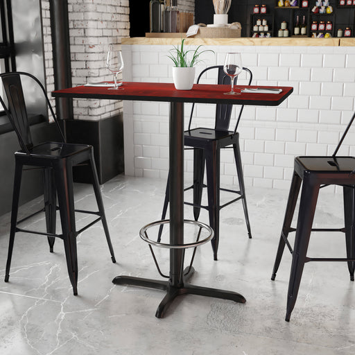 24x42 MA Laminate Table-X-Base