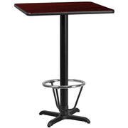 30SQ MA Laminate Table-X-Base