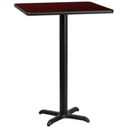 30SQ MA Laminate Table-X-Base