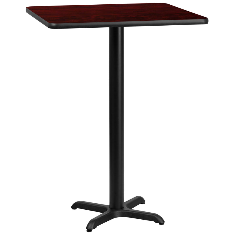 30SQ MA Laminate Table-X-Base