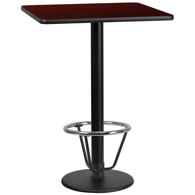 30SQ MA Laminate Table-RD Base