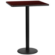 30SQ MA Laminate Table-RD Base