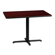 30x42 MA Laminate Table-X-Base