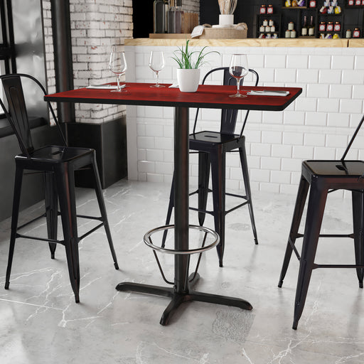 30x42 MA Laminate Table-X-Base