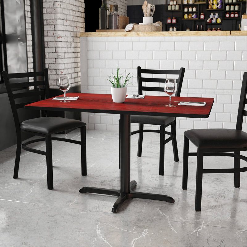 30x48 MA Laminate Table-X-Base