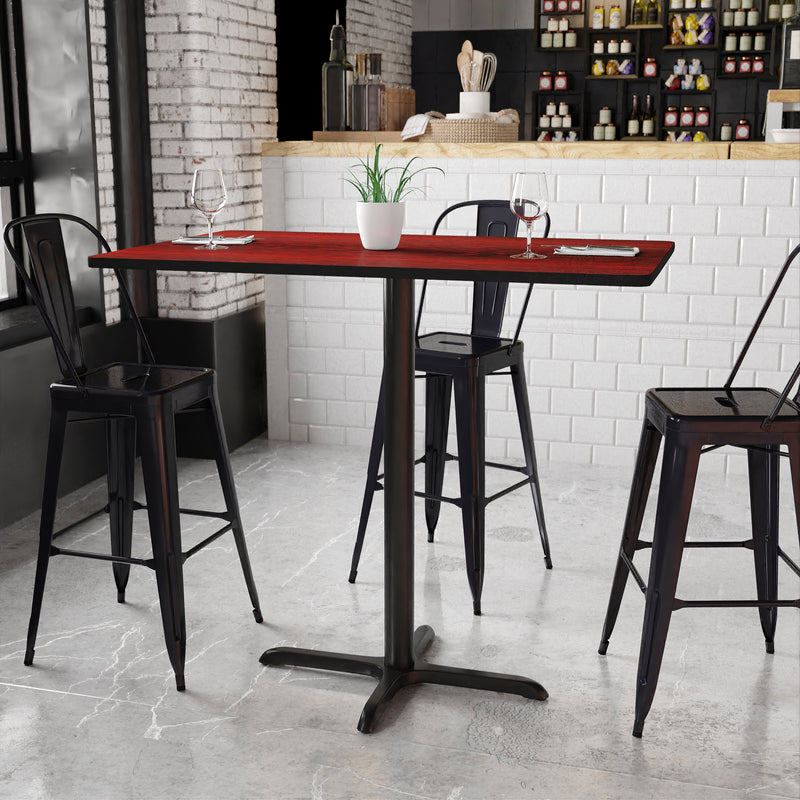 30x48 MA Laminate Table-X-Base