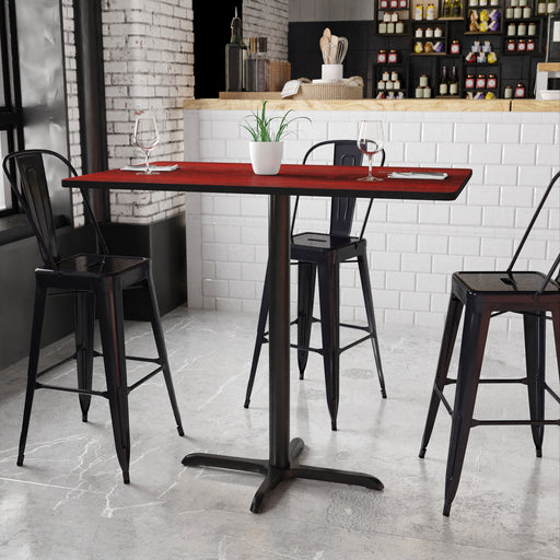 30x48 MA Laminate Table-X-Base