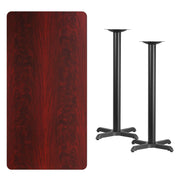 30x60 MA Laminate Table-X-Base