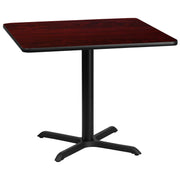 36SQ MA Laminate Table-X-Base