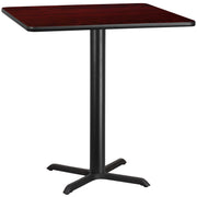 42SQ MA Laminate Table-X-Base