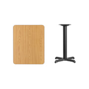 24x30 NA Laminate Table-X-Base