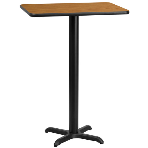 24x30 NA Laminate Table-X-Base