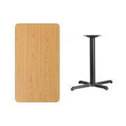 24x42 NA Laminate Table-X-Base