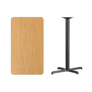 24x42 NA Laminate Table-X-Base