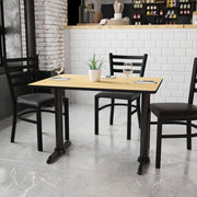 30x42 NA Laminate Table-T-Base