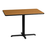30x42 NA Laminate Table-X-Base