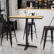 30x42 NA Laminate Table-X-Base