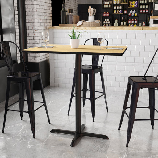 30x42 NA Laminate Table-X-Base