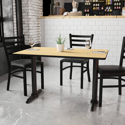 30x48 NA Laminate Table-T-Base