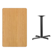 30x48 NA Laminate Table-X-Base