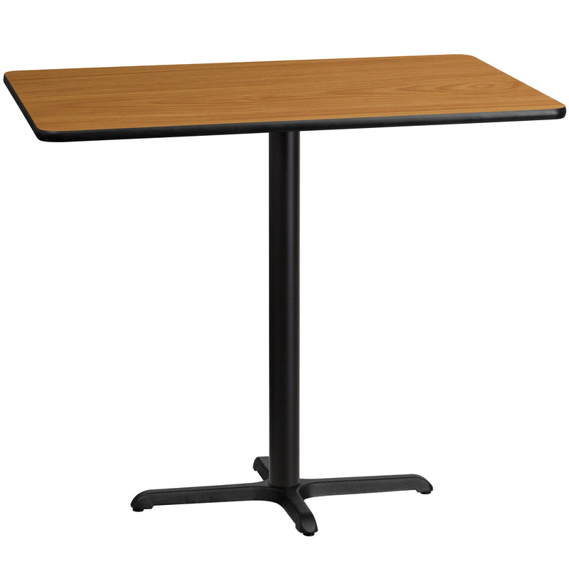 30x48 NA Laminate Table-X-Base