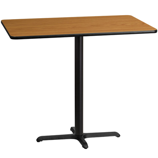 30x48 NA Laminate Table-X-Base