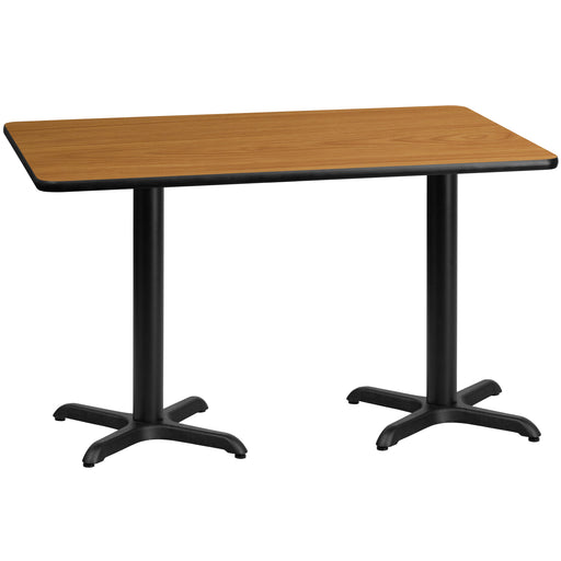 30x60 NA Laminate Table-X-Base