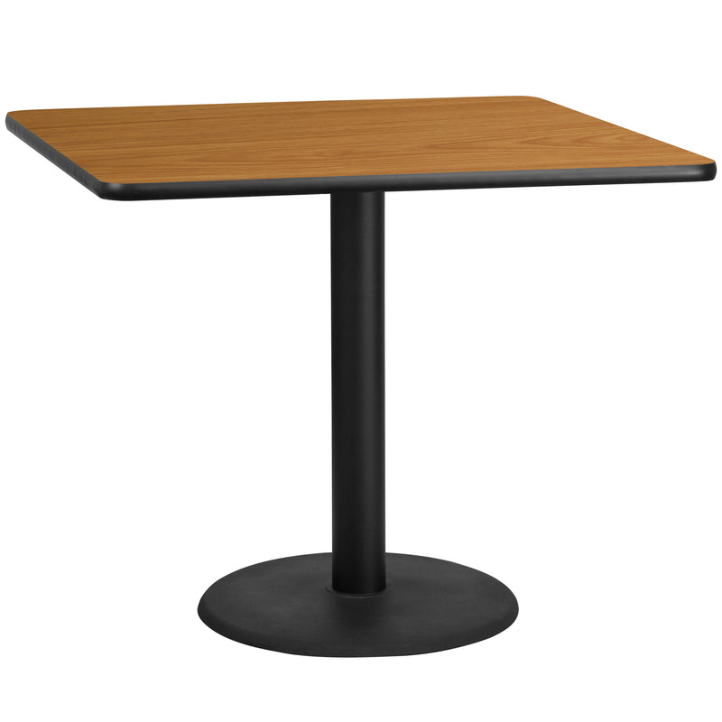 42SQ NA Laminate Table-RD Base