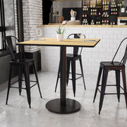 42SQ NA Laminate Table-RD Base