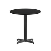 24RD Black Table-22x22 X-Base
