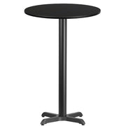 24RD Black Table-22x22 X-Base