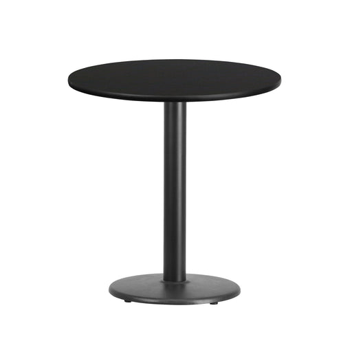 24RD Black Table-18RD Base